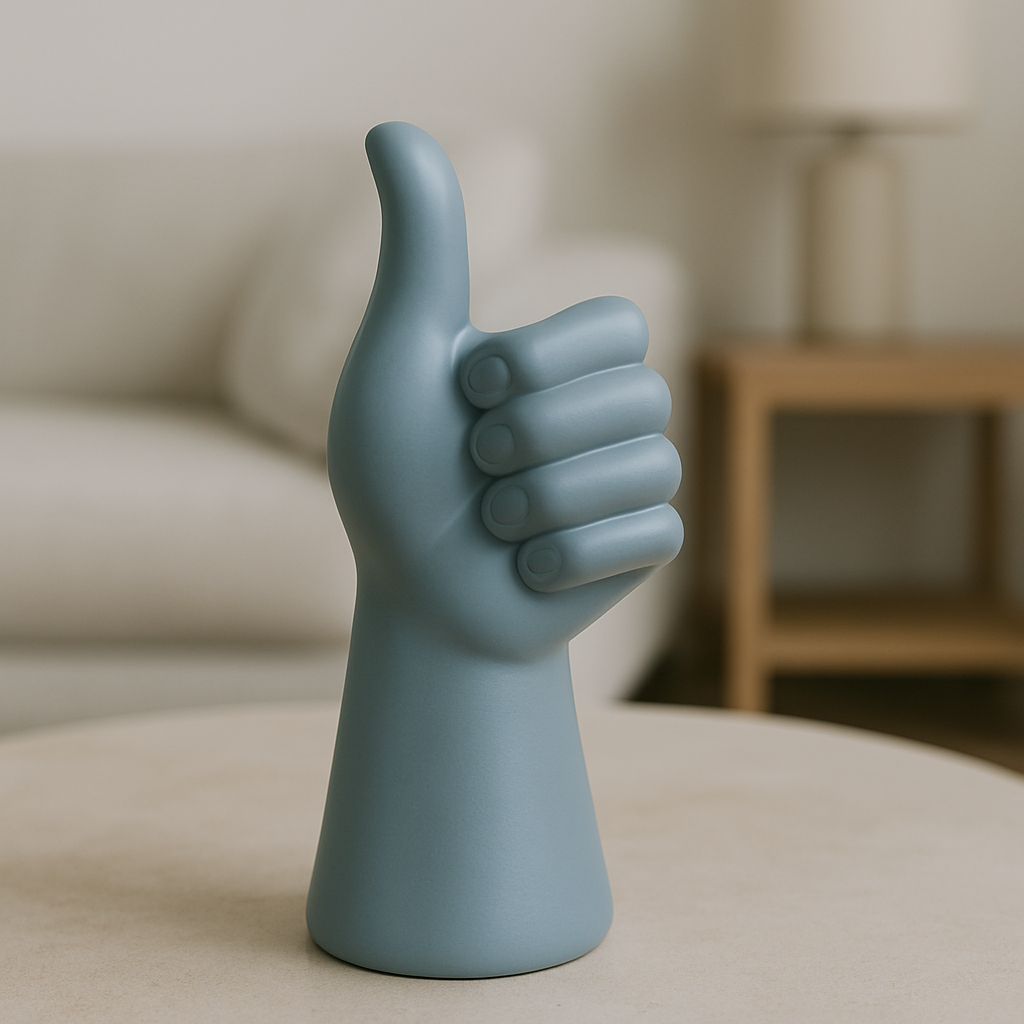 The "Vanguard" Affirmation Sculpture- Grey