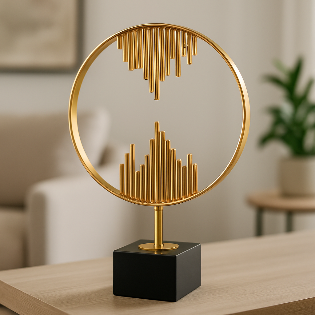 The "Zenith Echo" Abstract Sculpture