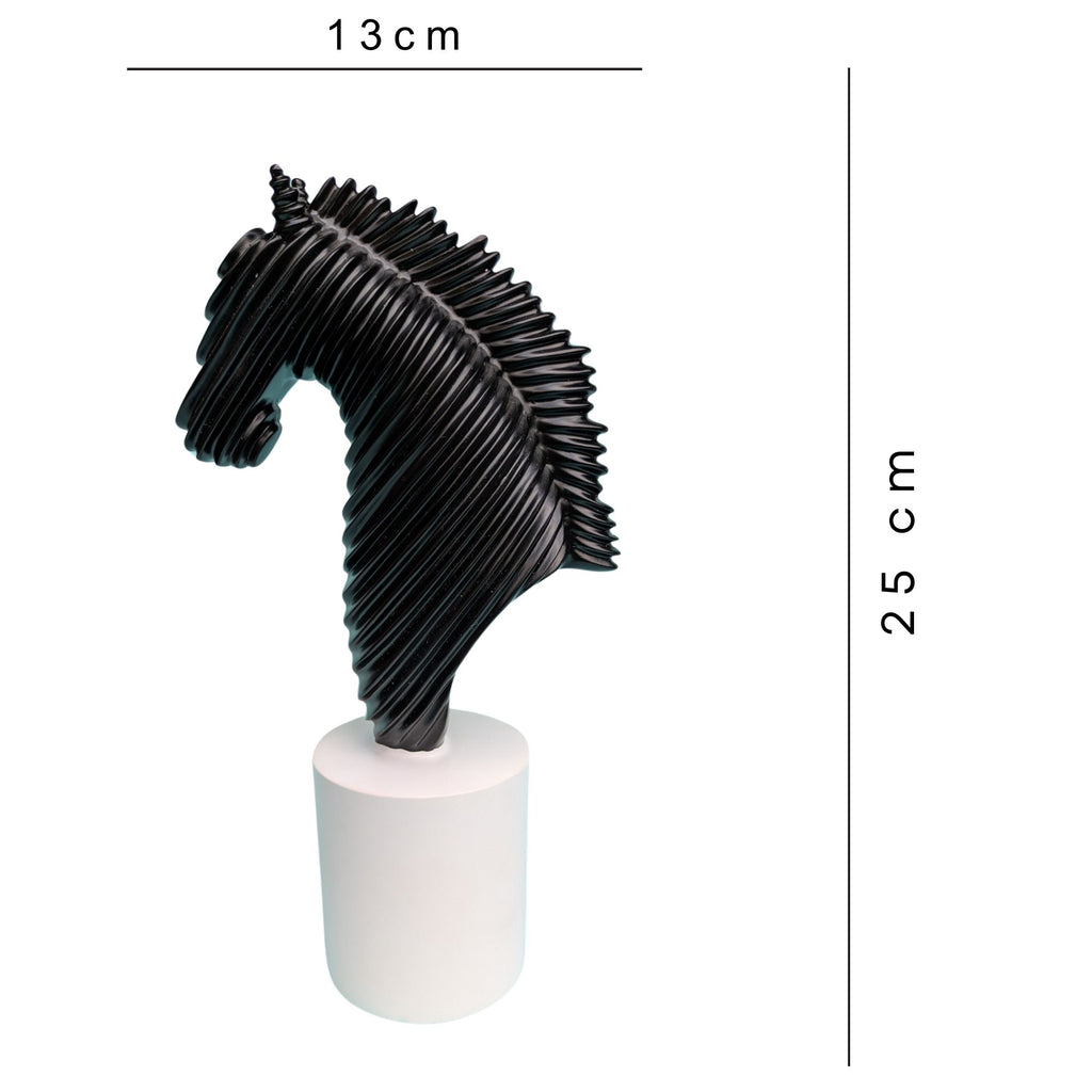 Equinox- Majestic Horse Head Sculpture