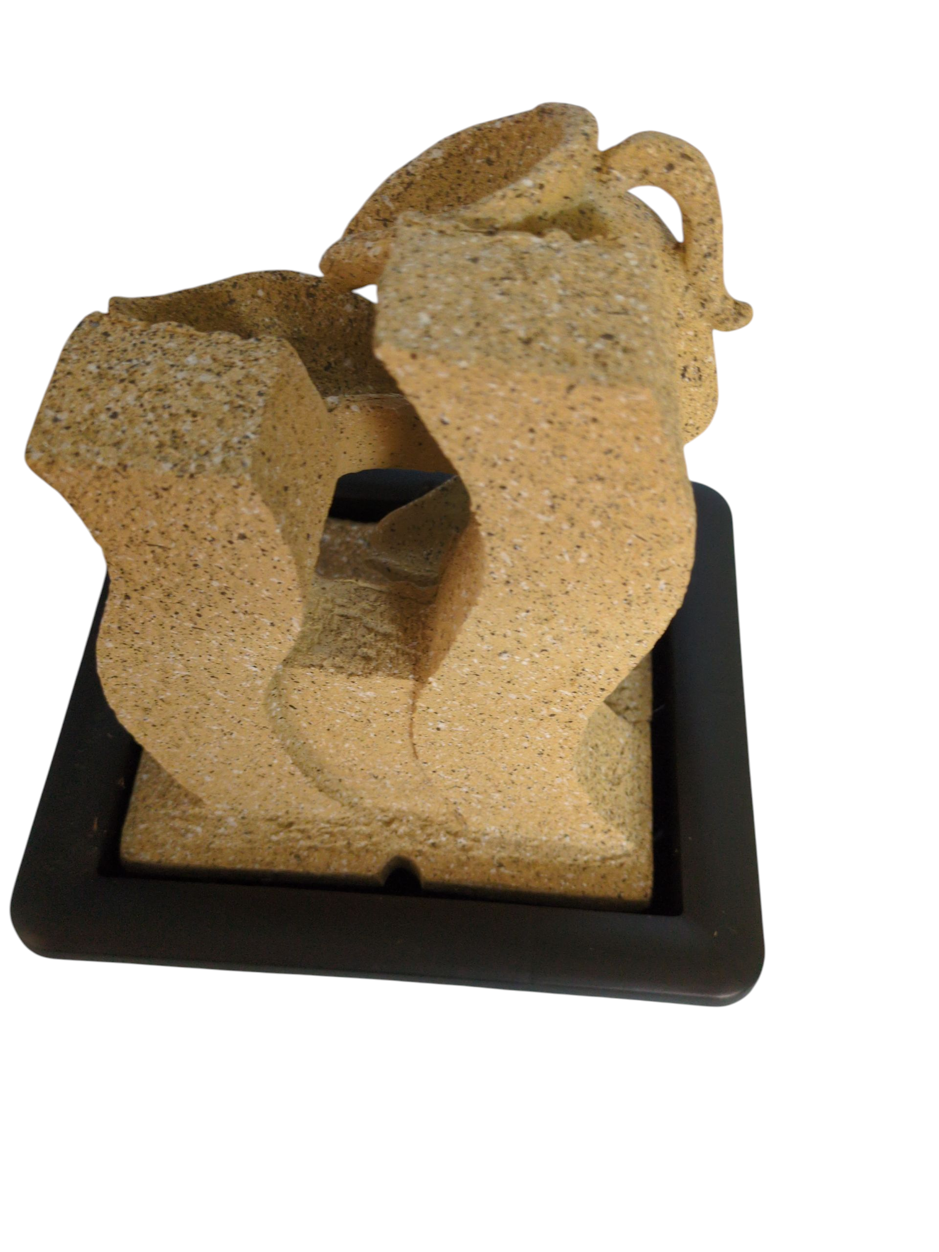 Zen Rock Cascade Tabletop Fountain – Compact Indoor Water Feature