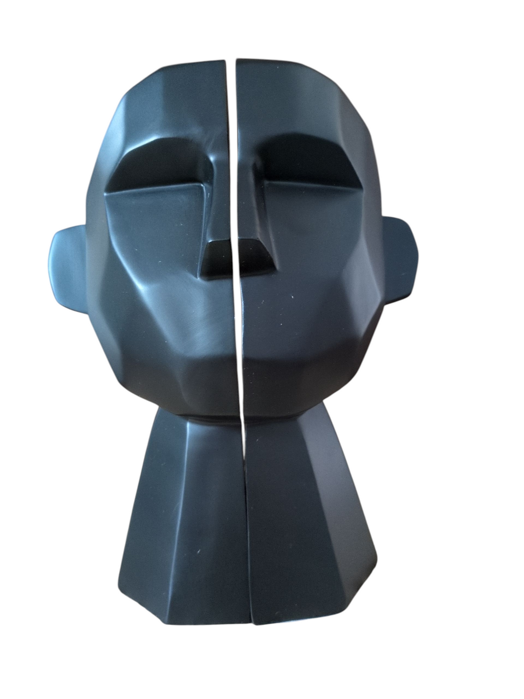 Duality – Designer Bookend Sculpture (Black)