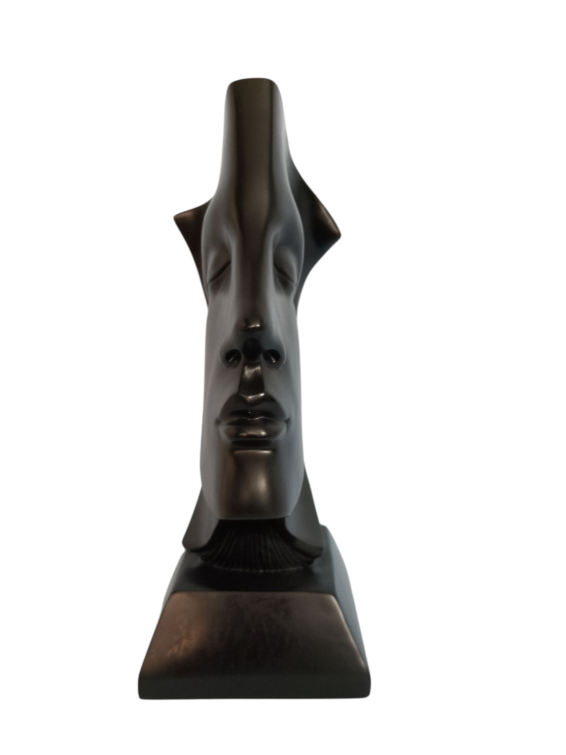 Whispered Thoughts – Abstract Face Sculpture