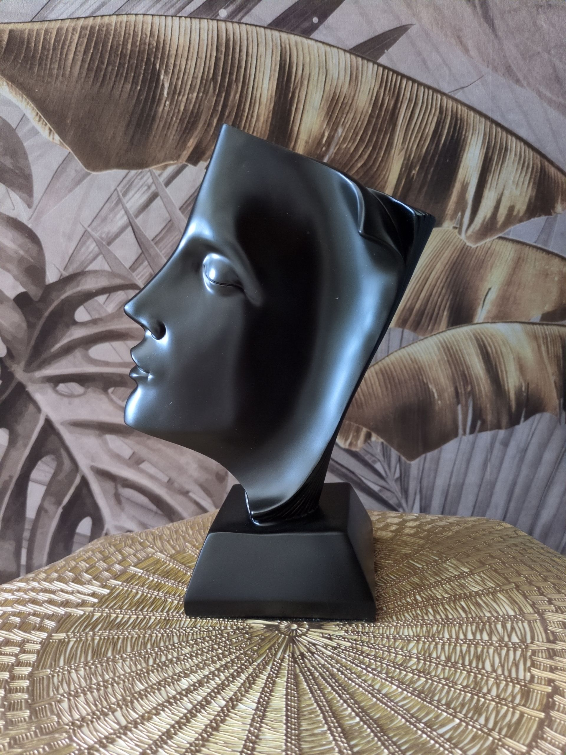 Whispered Thoughts – Abstract Face Sculpture