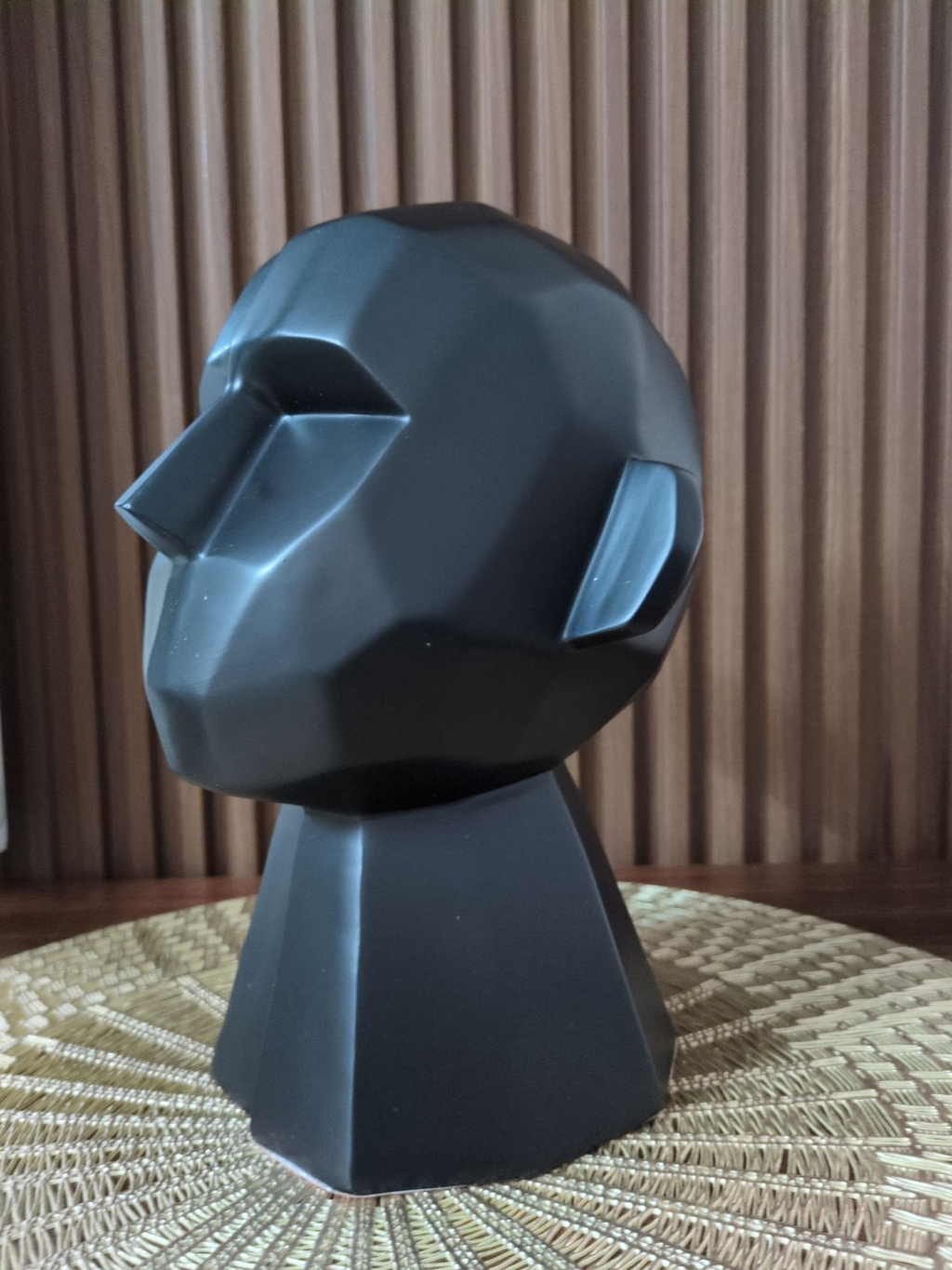 Duality – Designer Bookend Sculpture (Black)