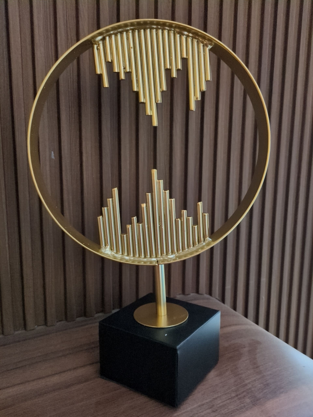 The "Zenith Echo" Abstract Sculpture