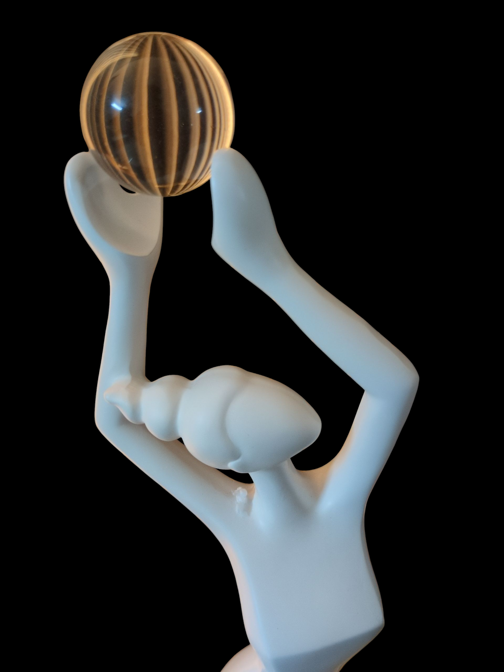 Grace Ascend – White Figurine Sculpture