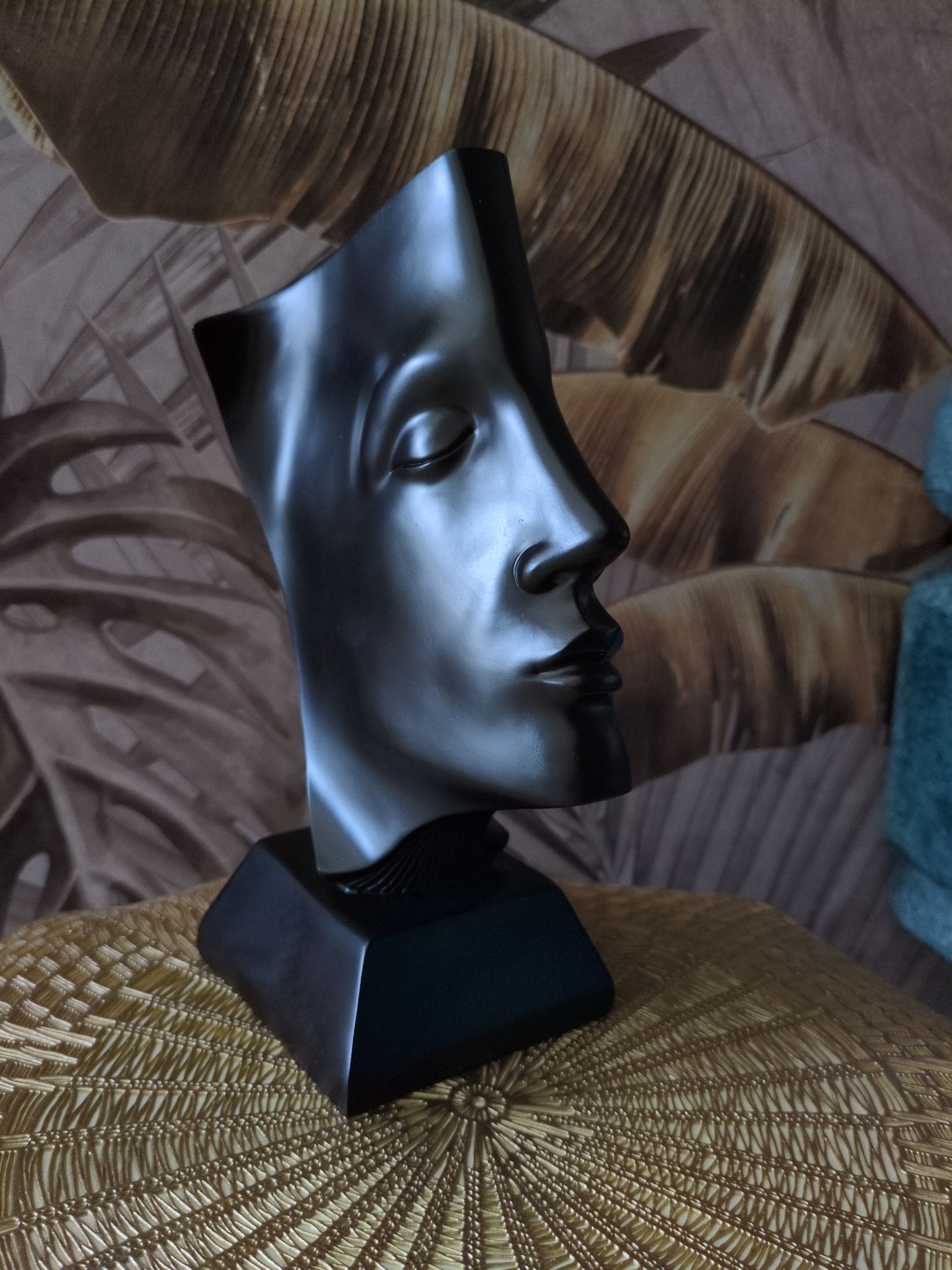 Whispered Thoughts – Abstract Face Sculpture