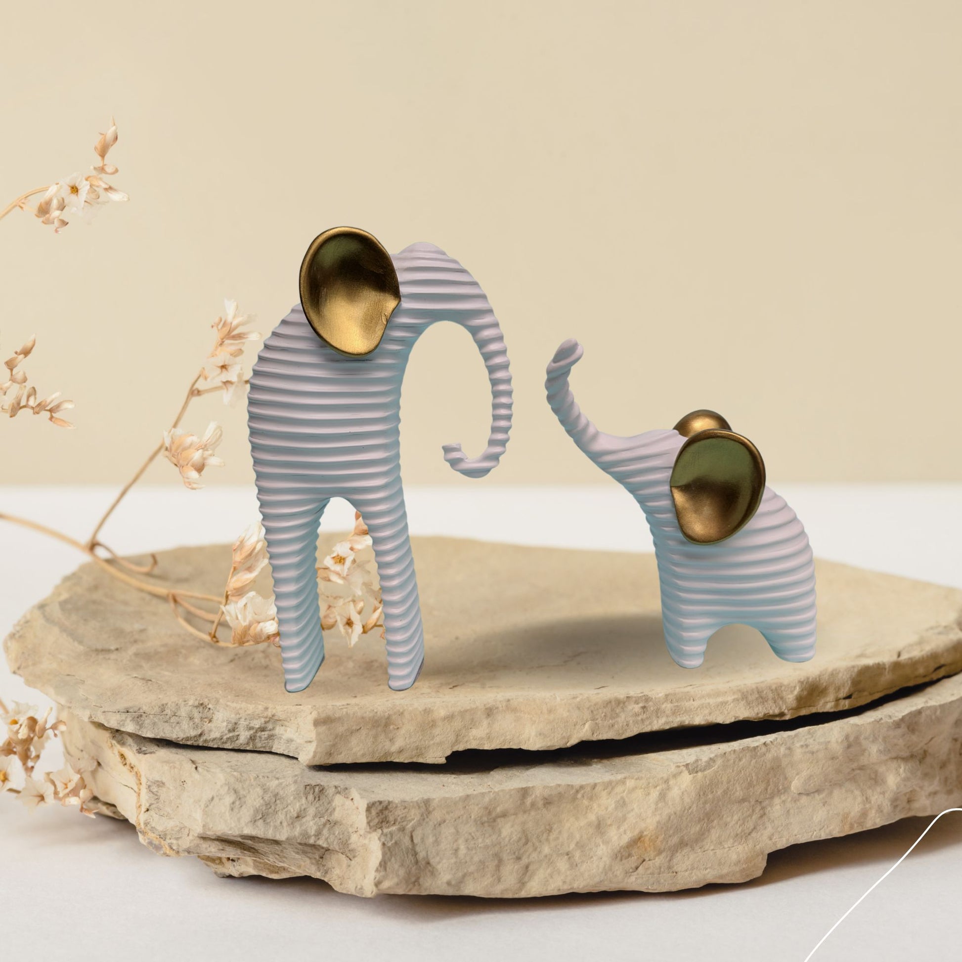 Elora- Mini Elephant with Papa Elephant