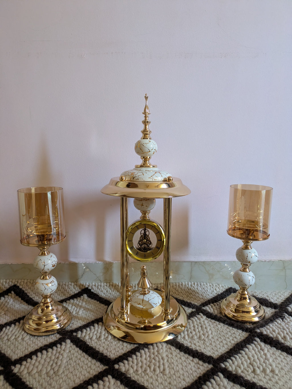 The "Regal Grandeur" Desk & Mantel Set