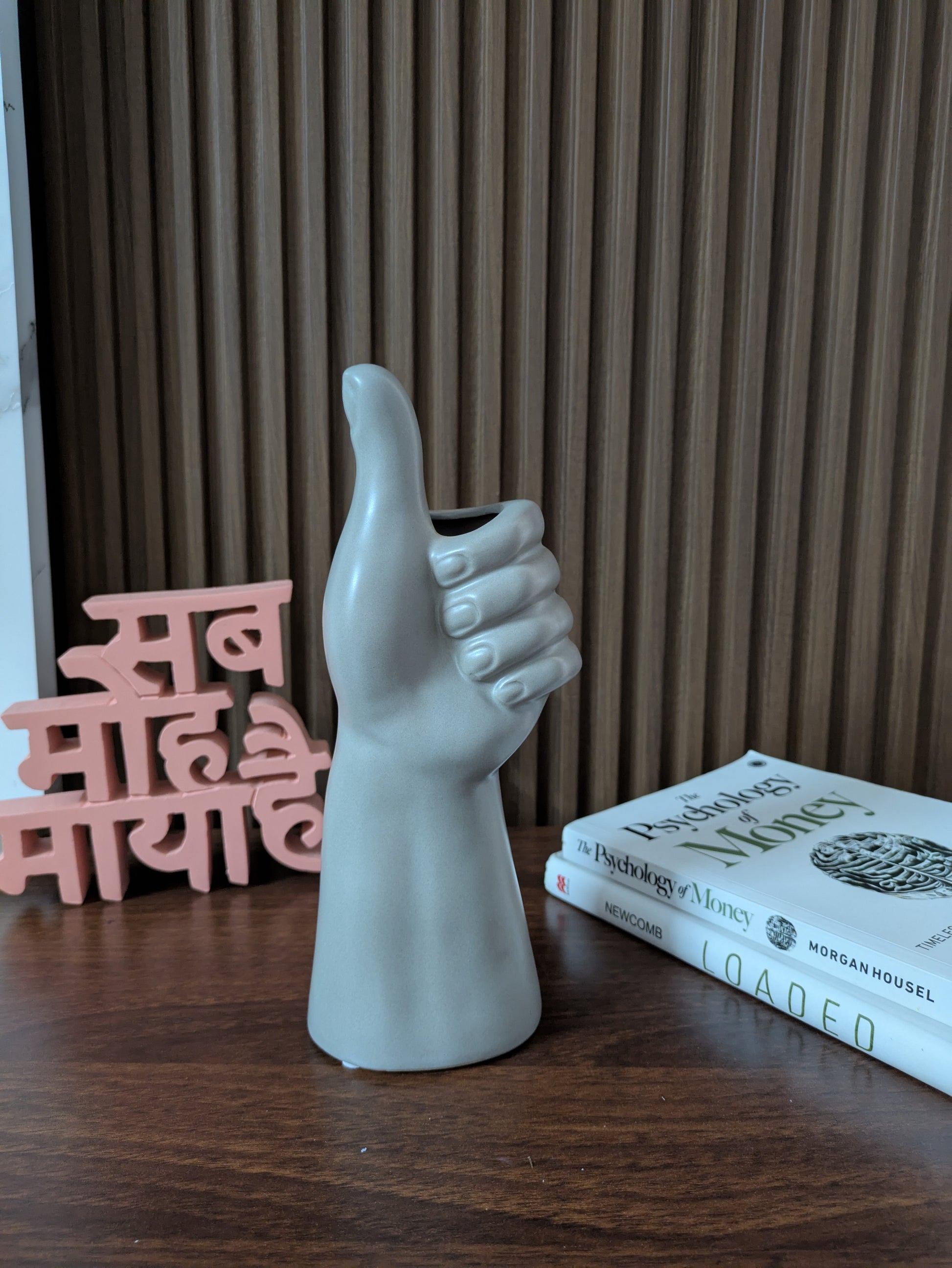The "Vanguard" Affirmation Sculpture- Grey