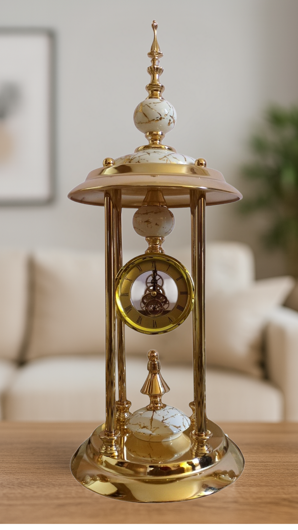 The "Regal Grandeur" Desk & Mantel Set