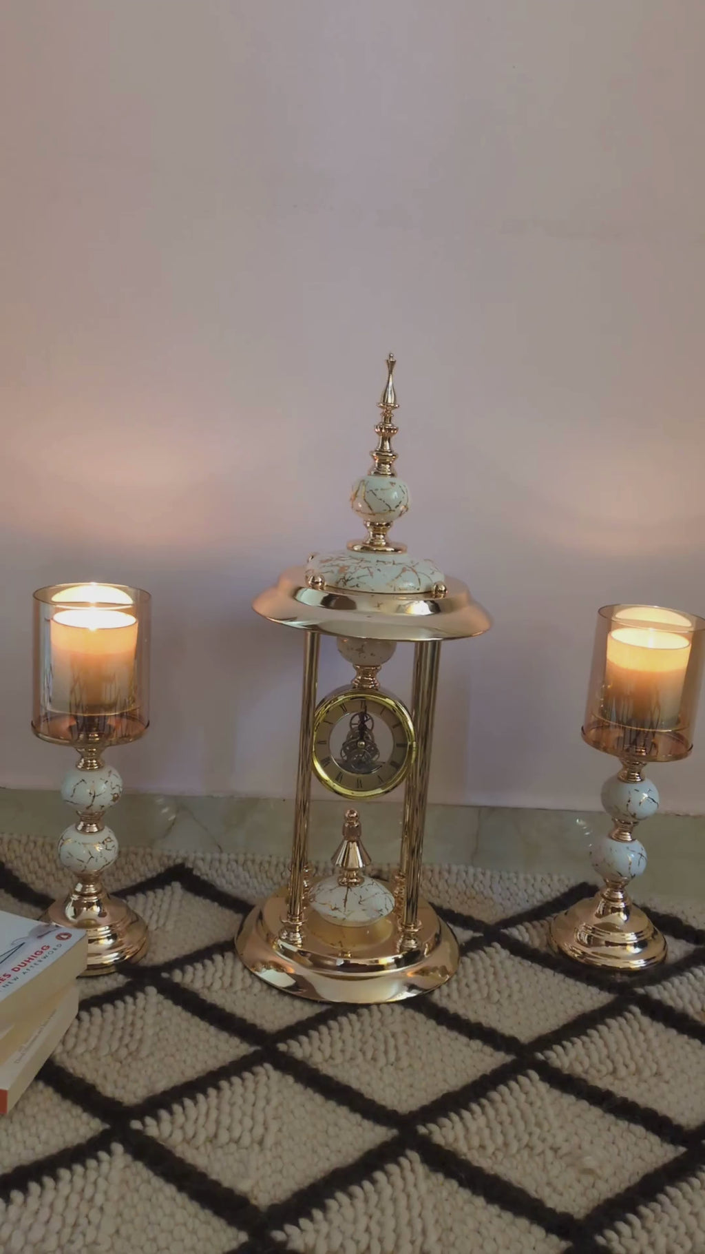 The "Regal Grandeur" Desk & Mantel Set